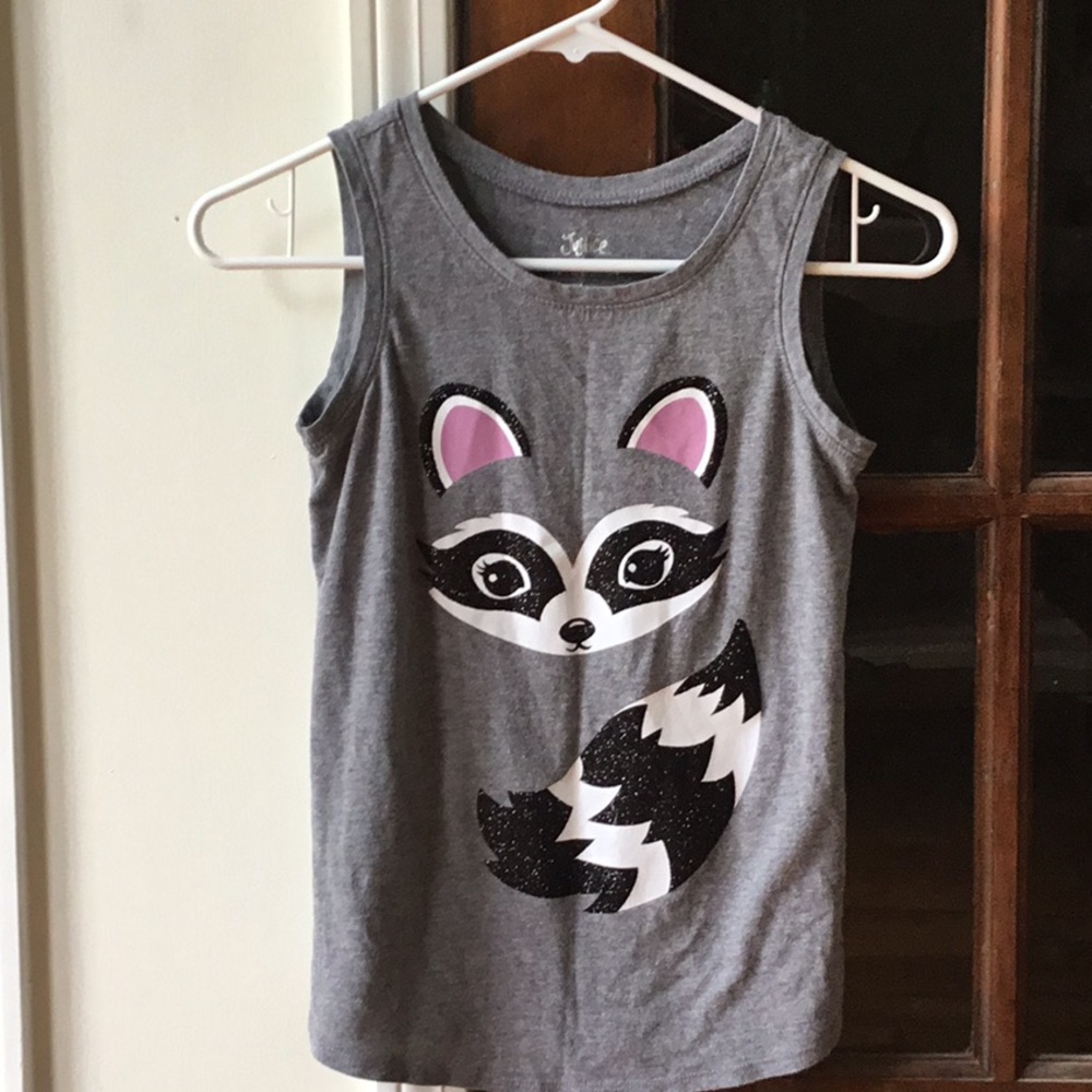 Raccoon justice shirt size 12